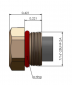 Kapsuła wymienna odgromników gazowych (90V/50W) dla serii LP-GTR-N, LP-GT Times Microwave Systems