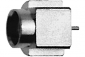 MMCX gniazdo brzegowe do druku (PCB) - J01341A0081 Telegärtner