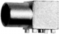 MMCX gniazdo lutowane kątowe do płytki PCB, montaż SMT - 100025106 (J01341A0061) Telegärtner