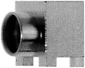 MMCX gniazdo lutowane kątowe do płytki PCB, montaż SMT - 100025107 (J01341A0071) Telegärtner