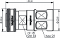4.3-10 wtyk skręcany, szybkozłączka typu push-pull, na kable z grupy G21 (1/2“) i G59 (1/2“ Air Dielectric) - 100031037 (J01440A3040) Telegärtner