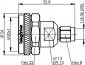 Adaptor 4.3-10-m na 3.5-m, typu push-pull - 100025341 (J01443A0015) Telegärtner