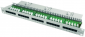 Patchpanel Rack 19' 1 U ISDN/Tel. MPPI25-H kat. 3, 25 portów, nieekranowany, z organizerem kabli - 100007025 (J02023C0014) Telegärtner