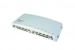 Mini patchpanel MPD12-HS K kat. 6A, 12 portów, ekranowany, szary - 100006998 (J02022A0053) Telegärtner