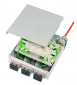 Przełącznica światłowodowa STX DIN wyposażona w 6 x SC Duplex + 12 x Pigtail E9/125, OS2 - 100022816 (H82050E0002) Telegärtner