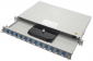 Patchpanel światłowodowy PROFI V 1 U wyposażony w 6 x SC Duplex, OS2 - 100021686 (H02030A0010) Telegärtner