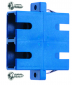 Adapter światłowodowy SC Duplex, MM, niebieski - 100007251 (J08081A0034) Telegärtner