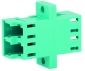 Adapter światłowodowy LC/APC Duplex, SM, zielony - 100007155 (J08071A0021) Telegärtner