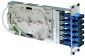 Moduł światłowodowy 3U/7PU wyposażony w 6 adapterów SC Duplex i 12 x E9/125, OS2, 2 m - 100022606 (H02053D0165) Telegärtner