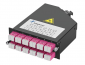 Moduł światłowodowy HD³-ES FanOut 1 U wyposażony w adaptery: 12 x LC/APC Duplex OS2 - 100022386 (H02050A4092) Telegärtner