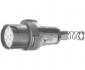 Złącze hełmofonowe męskie LF 10 stykowe proste, MIL Std. U-78/U na kabel 7.5 mm, stalowe - 100022928 (J00010A0590) Telegärtner