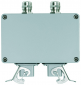 Puszka naścienna z obudową gniazda panelowego STX wariant 5, podwójna, IP 67 - 100022783 (H82000A0005) Telegärtner