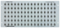 Panel Rack 19'' 5U, 96 x  Adapter 2.92mm-2.92mm ZT-96KFFL-KF50+ Mini-Circuits