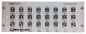Panel Rack 19'' 4U, 36 x  Adapter N-N - ZT-240 Mini-Circuits