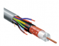 Videointercom cable Flame Retardant 75 Ohm - CK 059 F2 Siva