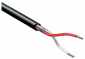 Kabel mikrofonowy, oplot z miedzi cynowanej, 2 x 0.25, PVC - M 2025 SN Siva