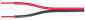 Kabel głośnikowy, 2 x ( 40 x 0.28 ), PVC, czerwony + czarny - BIC 2250 Siva