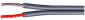 Kabel głośnikowy, 2 x ( 40 x 0.28 ), PVC, szary - POL 2250 Siva