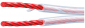 Kabel głośnikowy, 2 x ( 126 x 0.10 ), PVC, przeźroczysty - HFL 2100 E Siva