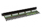 ISDN Panel Solarix 25 x RJ45 czarny 1U