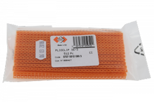 Oznacznik kablowy Plioclip 36-3, 737-012.3, kolor pomarańczowy. Opakowanie 512 szt