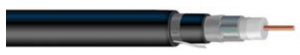 Kabel koncentryczny 75 Ohm magistralny Al, PE + żel, żyła wewnętrzna CuAl 3.15 mm - QR-540 2J(MA)CASS CommScope (Andrew)